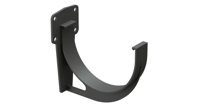 Кронштейн желоба Premium, графит