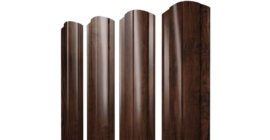 Штакетник Круглый фигурный 0,45 Print Elite Cherry Wood TwinColor