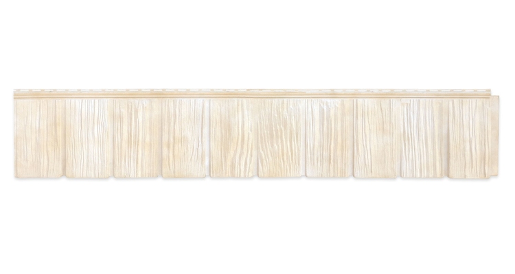 Панель ЯФАСАД Grand Line Сибирская дранка Classic слоновая кость