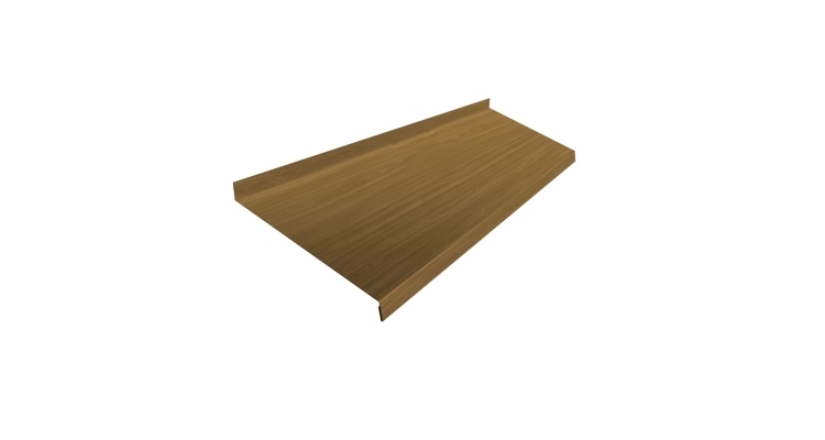 Отлив простой 200 0,45 Print Elite Honey Wood TwinColor (2м)