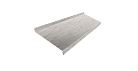 Отлив простой 250 0,45 Print Elite Snow Wood TwinColor (2м)