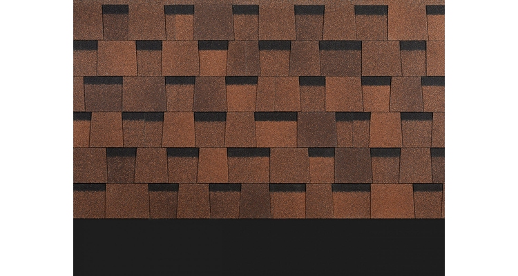 Ламинированная черепица Серия Dragon Standard, светло-коричневый