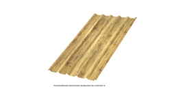 Профнастил профиль МП35 x 1035 B ECOSTEEL T-01 Золотой Дуб 0,5 мм