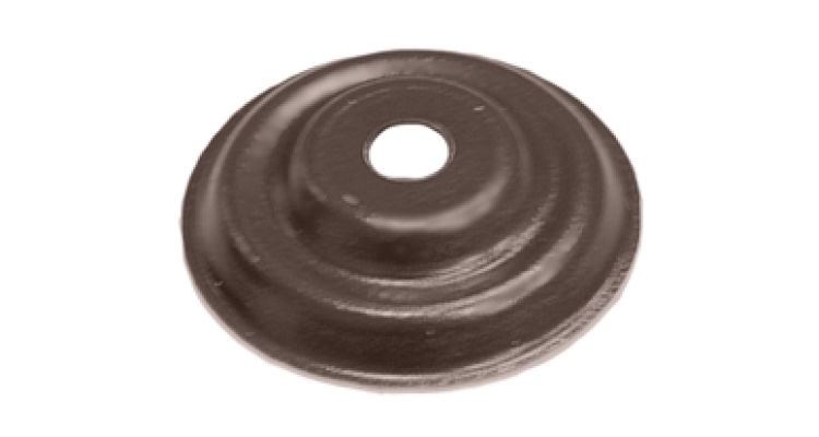 Накладка декоративная кронштейна трубы Grand Line на кирпич RAL 8017 шоколад