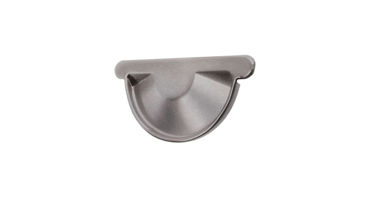 Заглушка торцевая универсальная GL ZN 125 мм Zn цинк