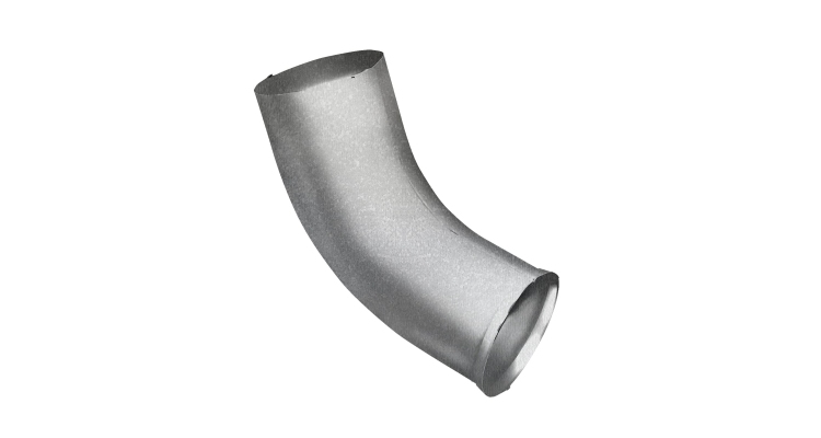 Колено стока GL ZN 90 мм Zn цинк