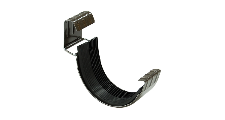 Соединитель желоба GL PE 125 мм RR 32 темно-коричневый