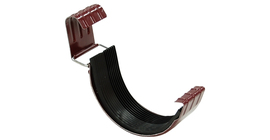 Соединитель желоба GL PE 125 мм RAL 3005 красное вино