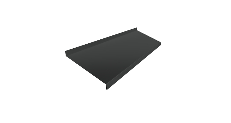 Отлив простой 250 0,5 PurPro Matt 275 RAL 7016 антрацитово-серый (2м)