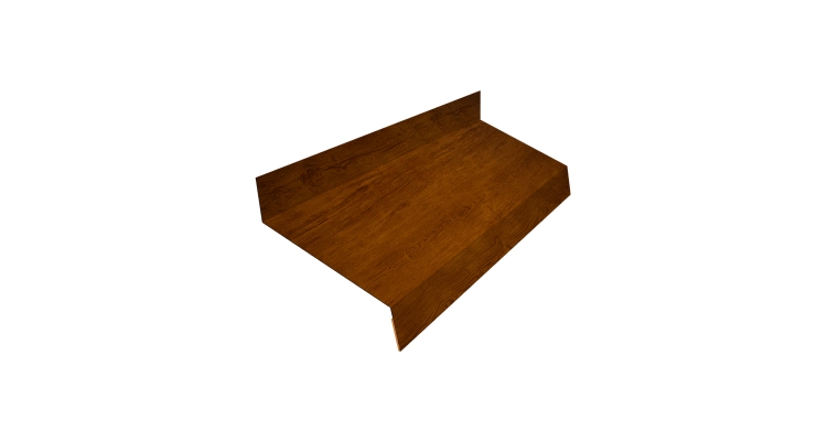 Отлив простой 50 0,45 Print Premium Golden Wood Intense FTC (2м)