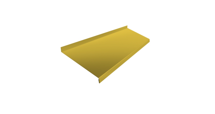 Отлив простой 200 0,45 PE с пленкой RAL 1018 цинково-желтый (3м)