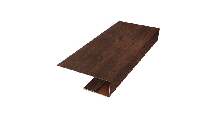 J-Профиль 12мм 0,45 Print-Double Premium Cherry Wood Dark F (3м)