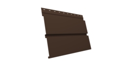 Квадро брус 0.45 Drap TwinColor с пленкой RAL 8017 шоколад