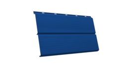 ЭкоБрус 3D 0,345 GL 0.45 PE с пленкой RAL 5005 сигнальный синий