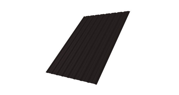 Профнастил С10B 0.5 Drap RAL 9005 черный