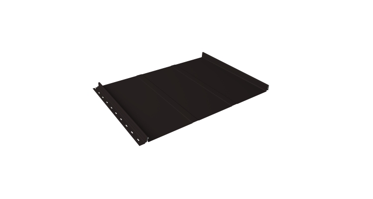 Кликфальц Line Grand Line 0.5 Drap с пленкой на замках RAL 9005 черный