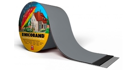 Лента герметизирующая Технониколь Nicoband самоклеящаяся 10мх10см, темно-серая