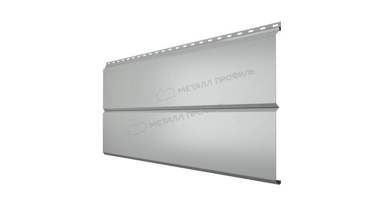 Сайдинг Металл Профиль Lбрус-XL-14х335 (ПЭ-01-9006-0.45)