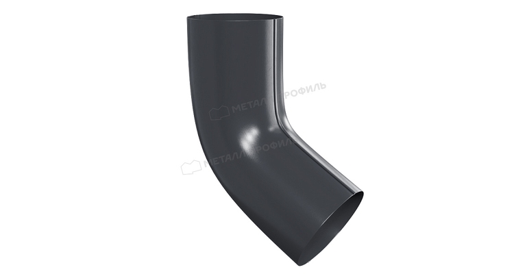 Колено трубы Металл Профиль Foramina PUR D100 RAL 7024