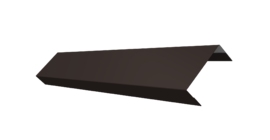 Ламель обратная 50 забора жалюзи Texas 0.45 Drap TX RR 32 темно-коричневый