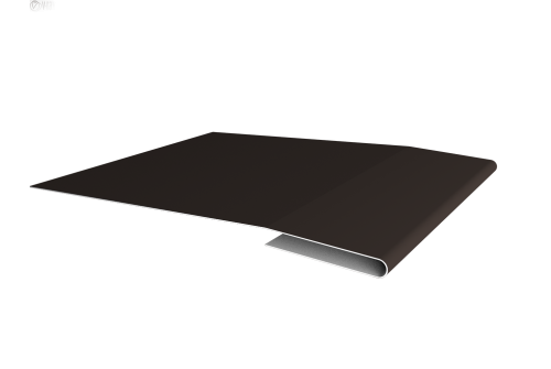 Планка начальная 0,5 Drap TX RR 32 темно-коричневый (3м)