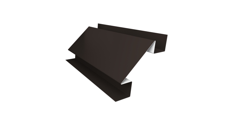 Угол внутренний сложный 75мм 0,5 Drap TX RR 32 темно-коричневый (2м)