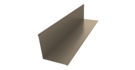 Угол внутренний 110х110 0,45 Drap TX RAL 1015 светлая слоновая кость (2м)