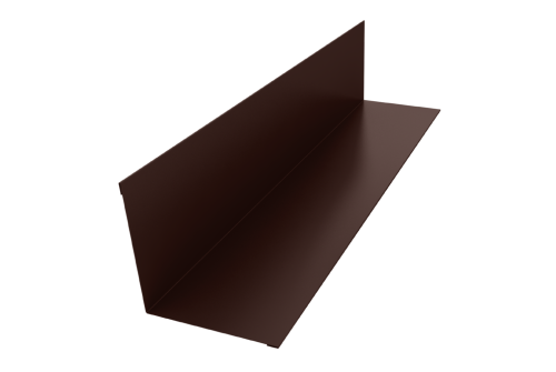 Угол внутренний 110х110 0,45 Drap TwinColor RAL 8017 шоколад (2м)