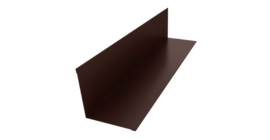 Угол внутренний 110х110 0,45 Drap TwinColor RAL 8017 шоколад (3м)