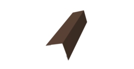 Угол внешний 50х50 0,5 Satin Matt RAL 8017 шоколад (2м)