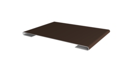 Планка стыковочная 0,5 Satin Matt RAL 8017 шоколад (2м)