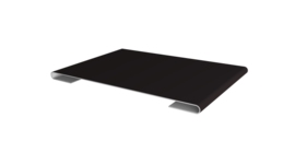 Планка стыковочная 0,5 Satin Matt RAL 9005 черный (2м)