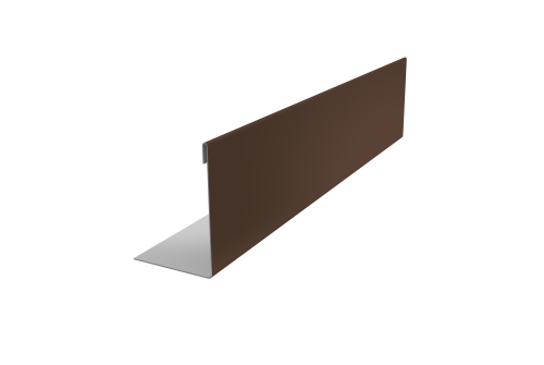 Нащельник 150 Texas 25х35 0,45 Drap TX RAL 8017 шоколад (L1,5)