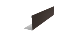 Нащельник 150 Texas 25х35 0,5 PurPro Matt 275 RR 32 темно-коричневый (L1,8)