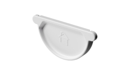 Заглушка желоба Stal Premium, пломбир